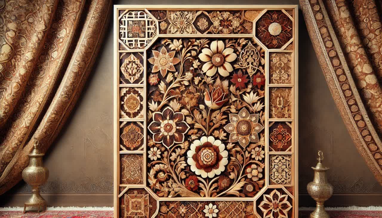 معرق چوب؛ هنر تکه های هماهنگ طبیعت