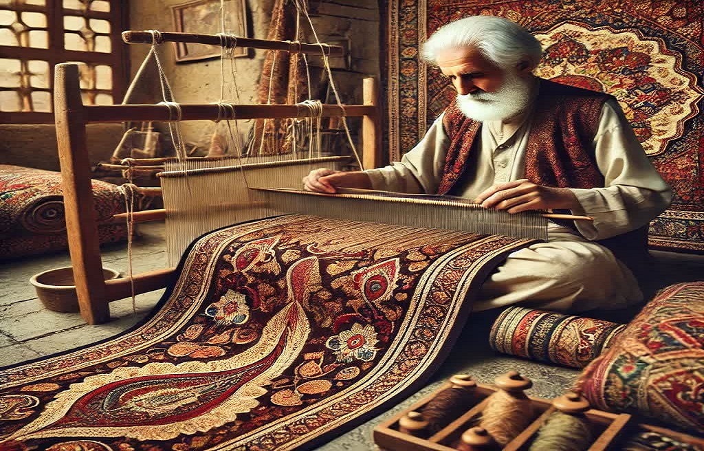 ترمه بافی؛جلوه ایی از ظرافت و هنرایرانی