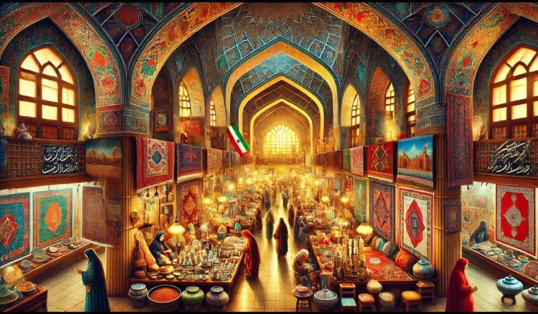 "گنجینه هنرهای سنتی :آشنایی با انواع صنایع دستی نقاط مختلف ایران "