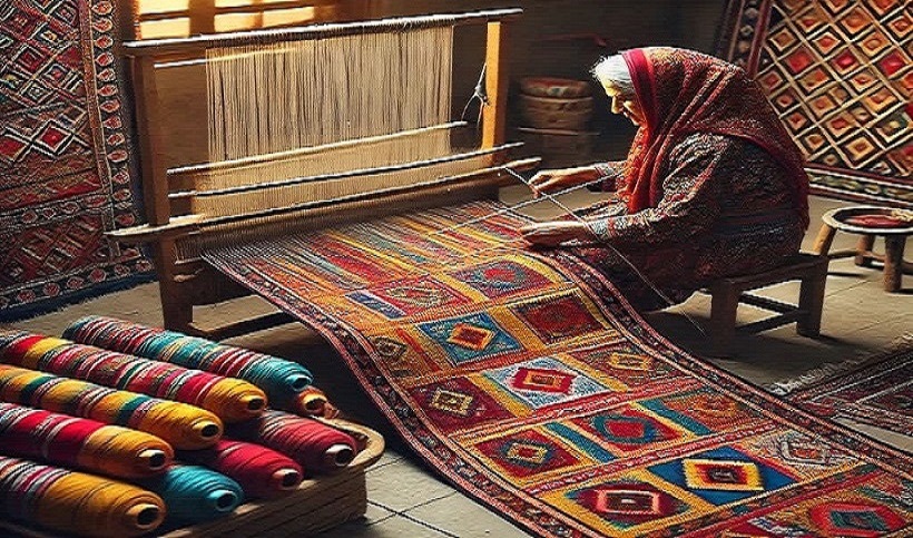 جاجیم بافی؛هنرکهن ایرانی با تاروپودی از تاریخ