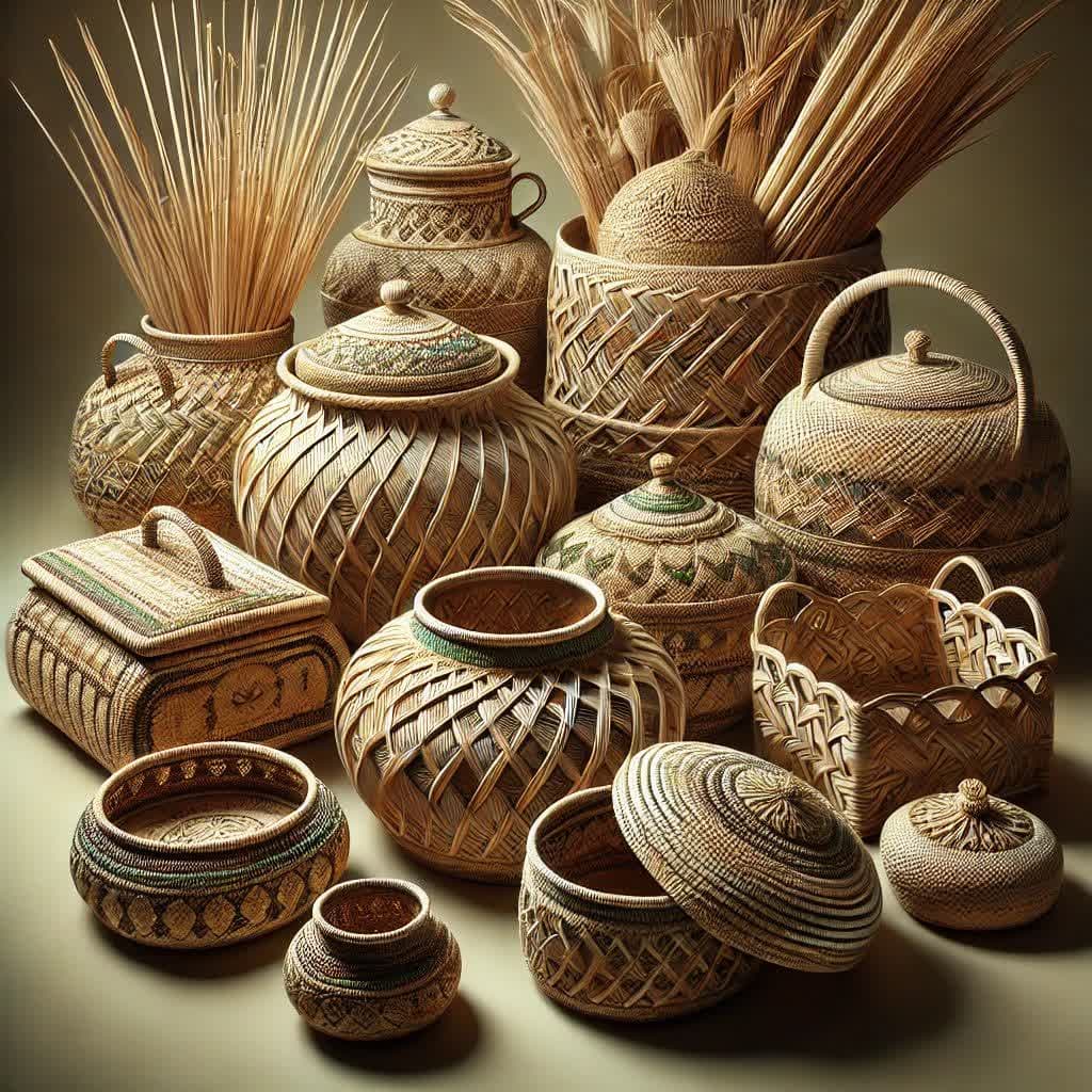 سبدبافی؛هنرکهن درهم تنیدگی خلاقیت و طبیعت